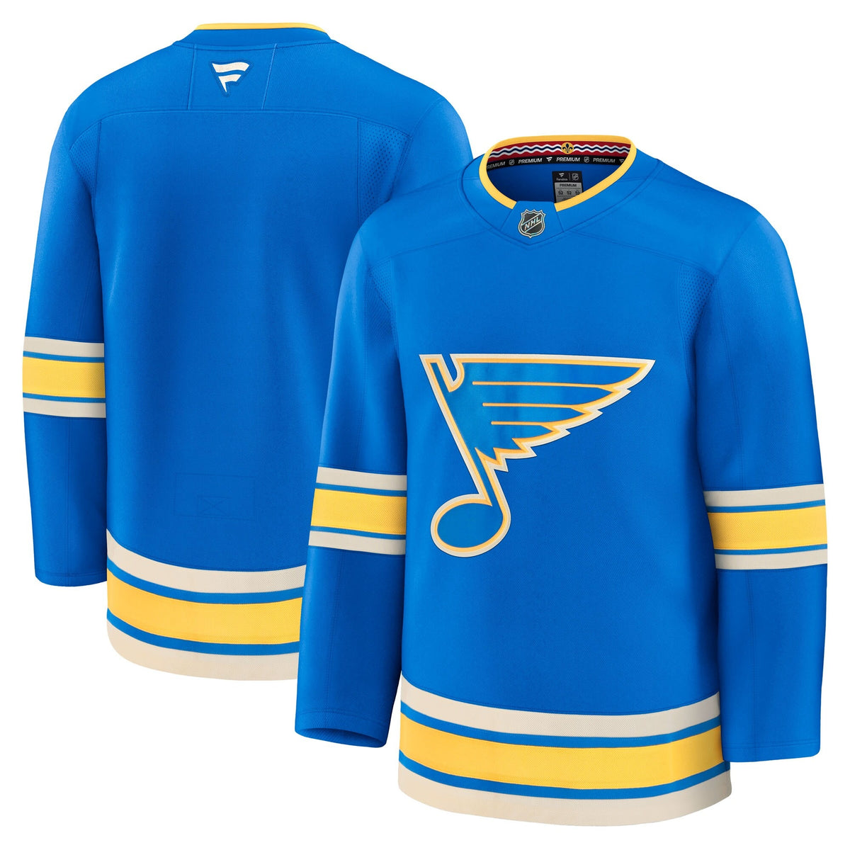 Men's St. Louis Blues Fanatics Blue Alternate Premium Jersey