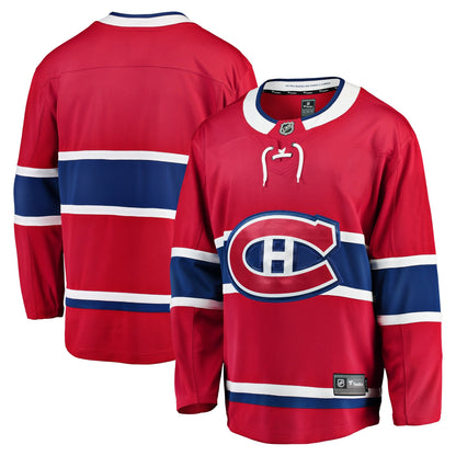 Men's Montreal Canadiens Fanatics Red Breakaway Home Jersey