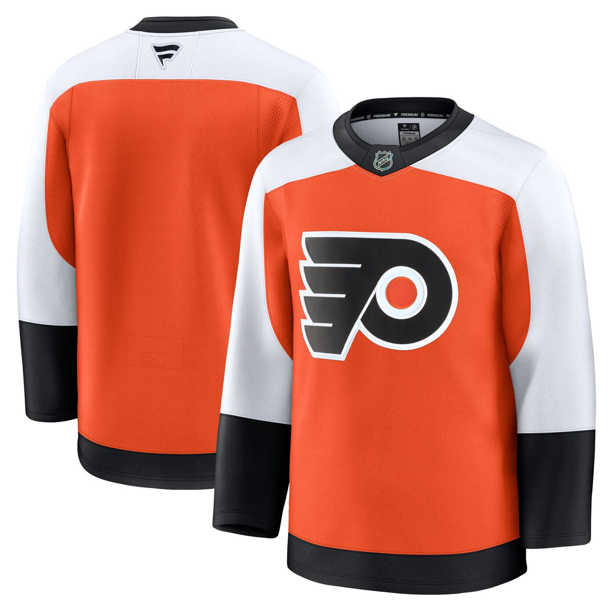 Men's Philadelphia Flyers Fanatics Burnt Orange Home Premium Jersey