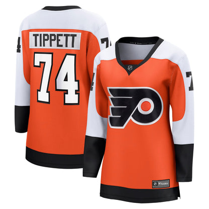 Women's Philadelphia Flyers Owen Tippett Fanatics Orange Home Breakaway Jersey