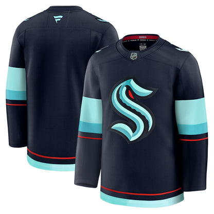 Men's Seattle Kraken Fanatics Deep Sea Blue Home Premium Jersey