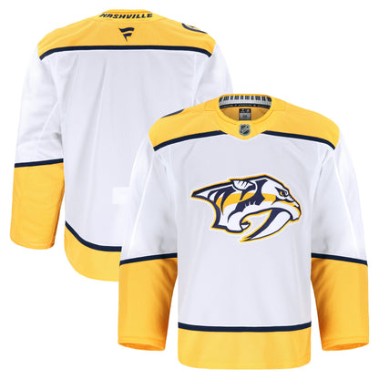 Men's Nashville Predators Fanatics White Away Authentic Pro Jersey