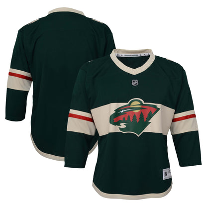 Youth Minnesota Wild Green Replica Jersey