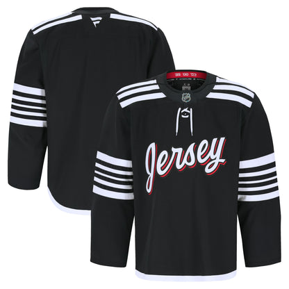 Men's New Jersey Devils Fanatics Black Alternate Authentic Pro Jersey