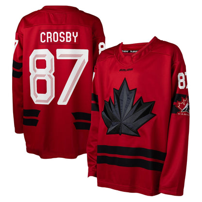 Youth Hockey Canada Sidney Crosby Red 2026 Replica Jersey