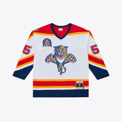 Men's Florida Panthers Ed Jovanovski Mitchell & Ness White 1996 Power Play Jersey