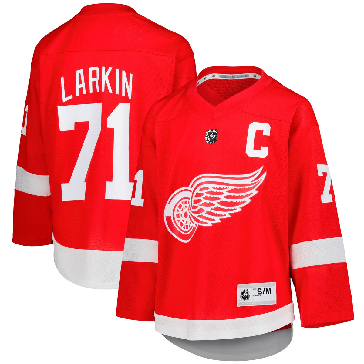 Youth Detroit Red Wings Dylan Larkin Red Home Replica Player Jersey
