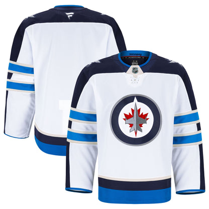 Men's Winnipeg Jets Fanatics White Away Authentic Pro Jersey