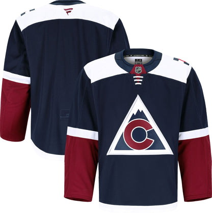 Men's Colorado Avalanche Fanatics Navy Alternate Authentic Pro Jersey