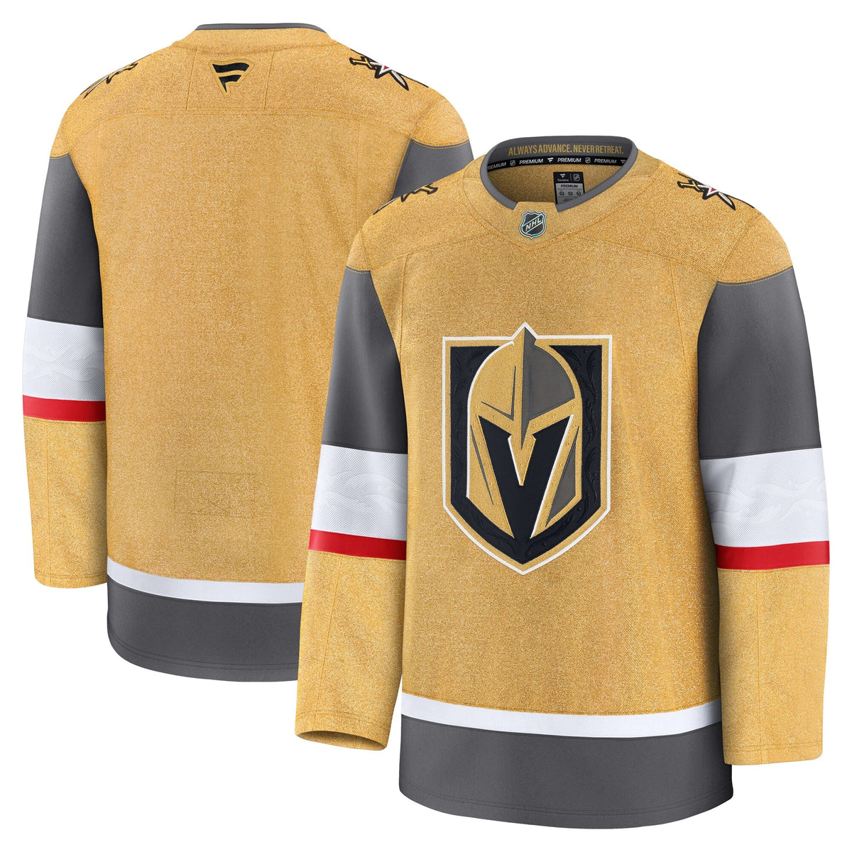 Men's Vegas Golden Knights Fanatics Gold Home Premium Jersey