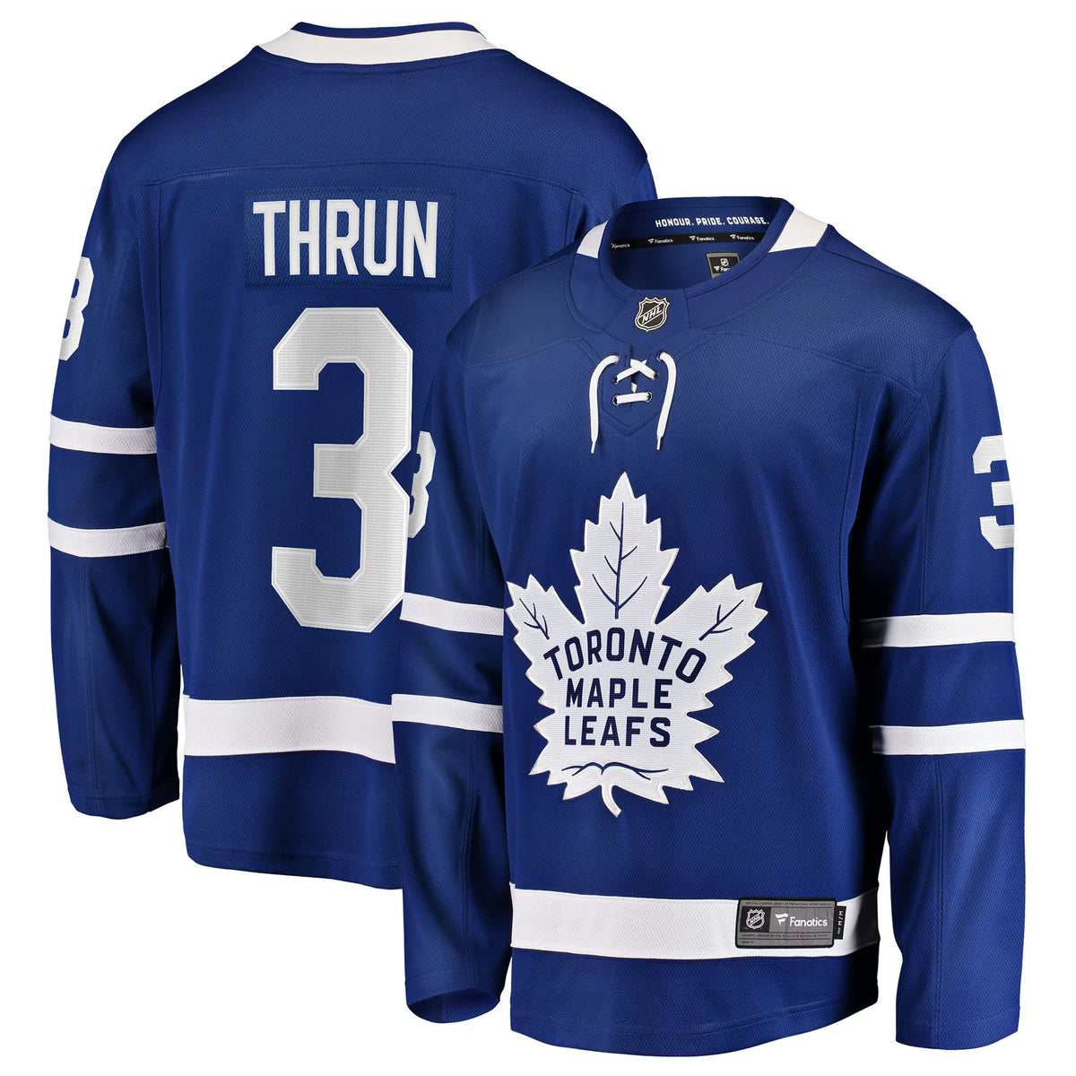 Men's Toronto Maple Leafs Henry Thrun Fanatics Blue Home Breakaway Jersey
