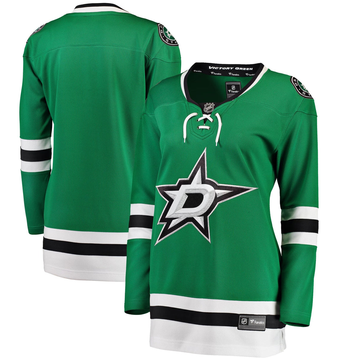 Women's Dallas Stars Fanatics Green Home Breakaway Jersey