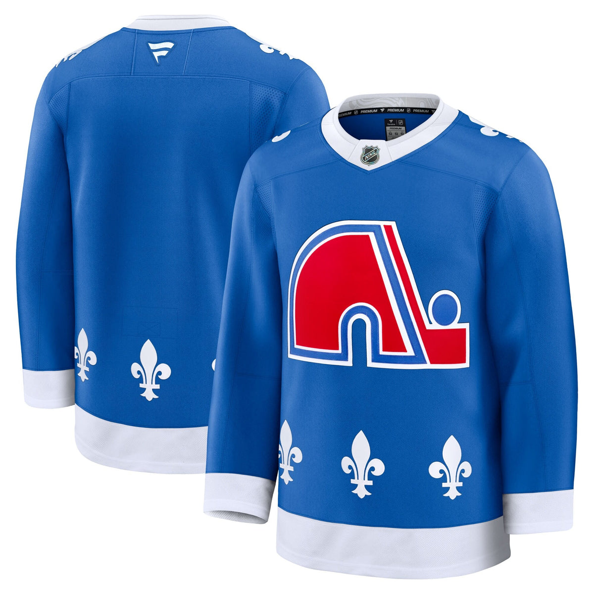 Men's Colorado Avalanche Fanatics Blue Alternate Heritage Premium Jersey