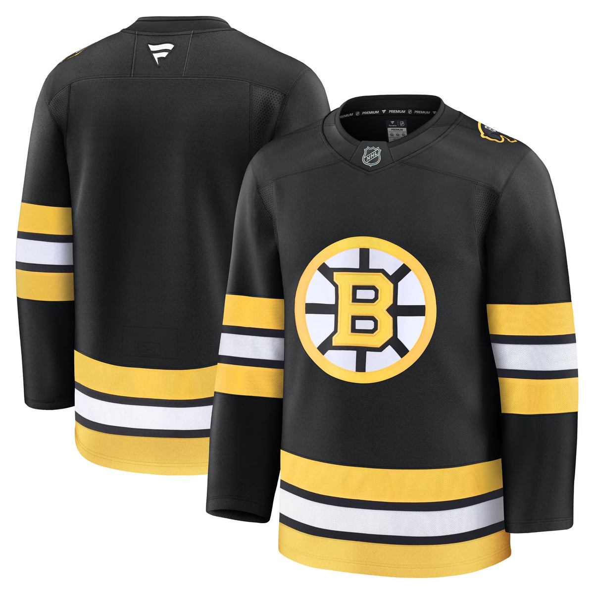 Men's Boston Bruins Fanatics Black Home Premium Jersey
