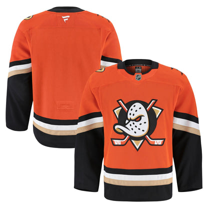 Men's Anaheim Ducks Fanatics Orange Home Authentic Pro Jersey
