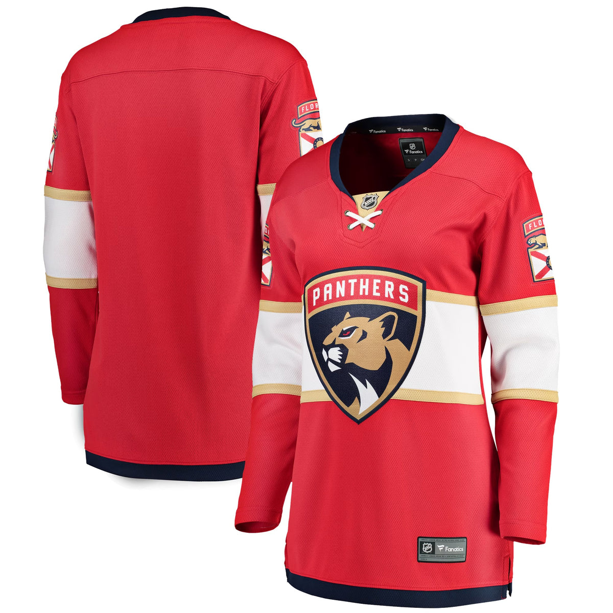 Women's Florida Panthers Fanatics Red Home Breakaway Jersey