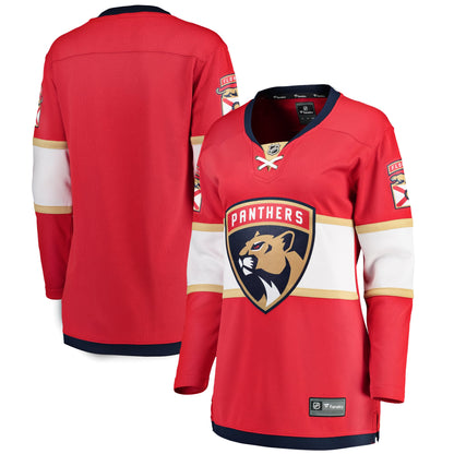Women's Florida Panthers Fanatics Red Home Breakaway Jersey