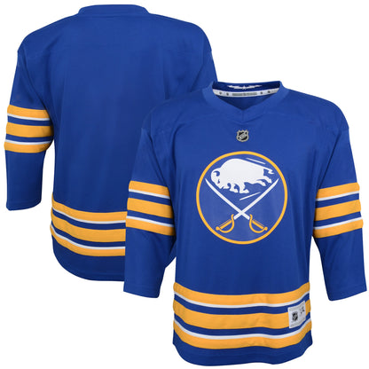 Youth Buffalo Sabres Blue Home Replica Blank Jersey