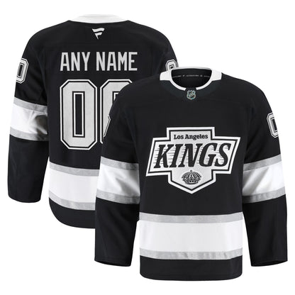 Men's Los Angeles Kings Fanatics Black Home Authentic Pro Custom Jersey