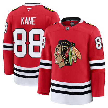 Men's Chicago Blackhawks Patrick Kane Fanatics Red Premium Jersey