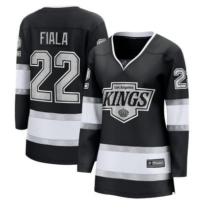 Women's Los Angeles Kings Kevin Fiala Fanatics Black Home Breakaway Jersey