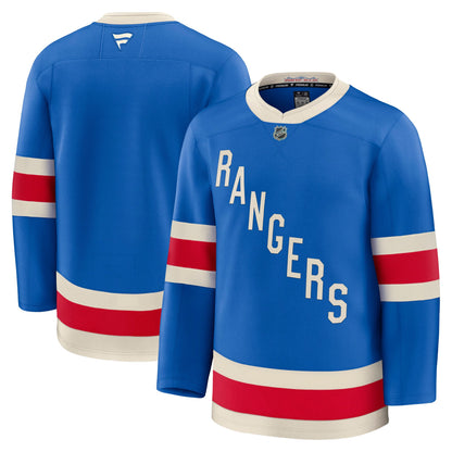 Men's New York Rangers Fanatics Blue Centennial Premium Jersey