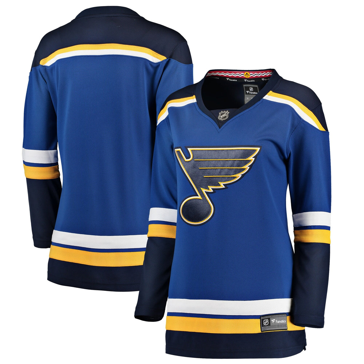 Women's St. Louis Blues Fanatics Blue Home Breakaway Jersey