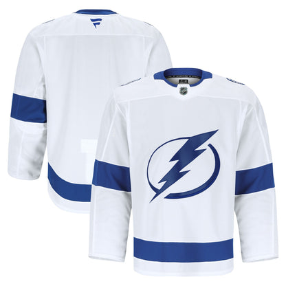 Men's Tampa Bay Lightning Fanatics White Away Authentic Pro Jersey