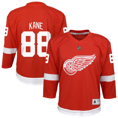 Youth Detroit Red Wings Patrick Kane Red Home Replica Player Jersey