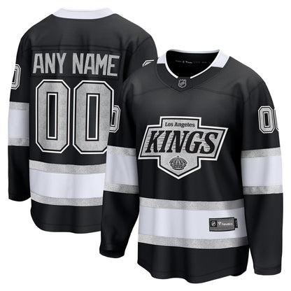 Men's Los Angeles Kings Fanatics Black Home Breakaway Custom Jersey