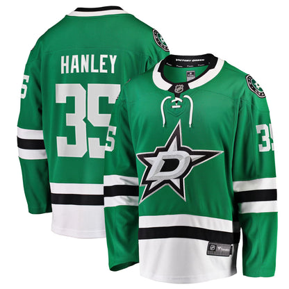 Men's Dallas Stars Joel Hanley Fanatics Kelly Green Breakaway Player Jersey