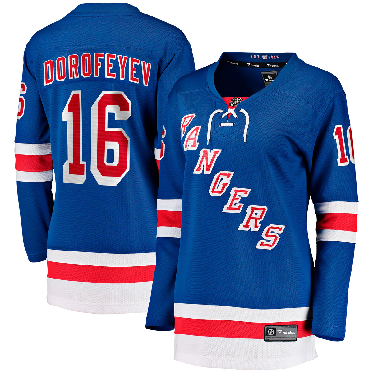 Women's New York Rangers Pavel Dorofeyev Fanatics Blue Home Breakaway Jersey