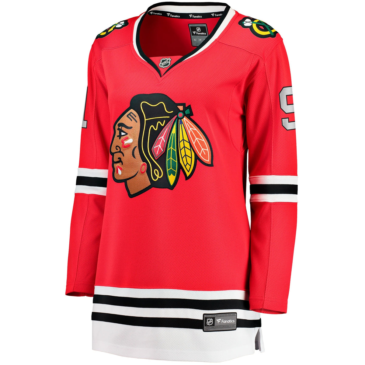 Women's Chicago Blackhawks Frank Nazar Fanatics Red Home Breakaway Jersey