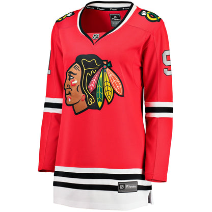 Women's Chicago Blackhawks Frank Nazar Fanatics Red Home Breakaway Jersey