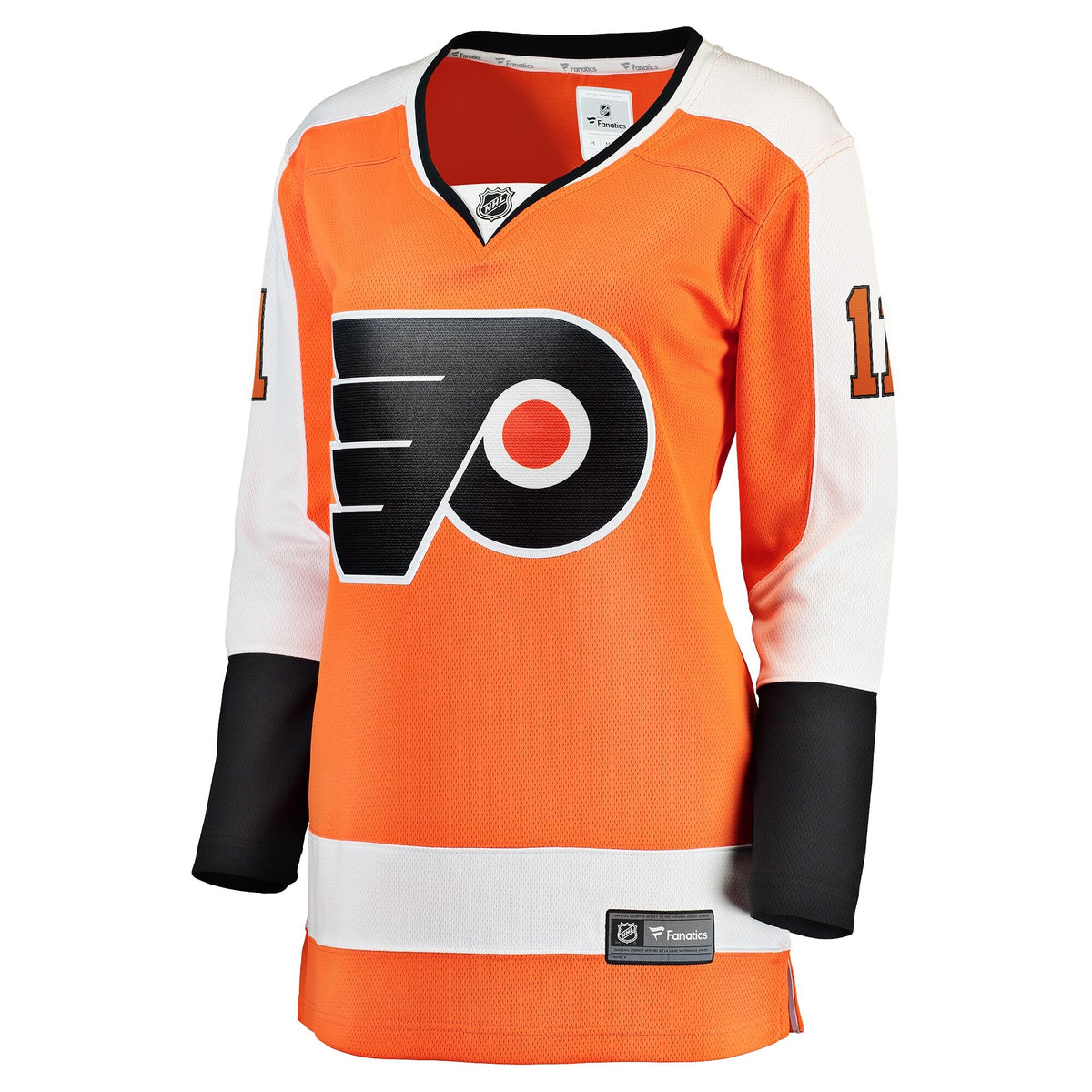 Women's Philadelphia Flyers Travis Konecny Fanatics Orange Home Breakaway Jersey