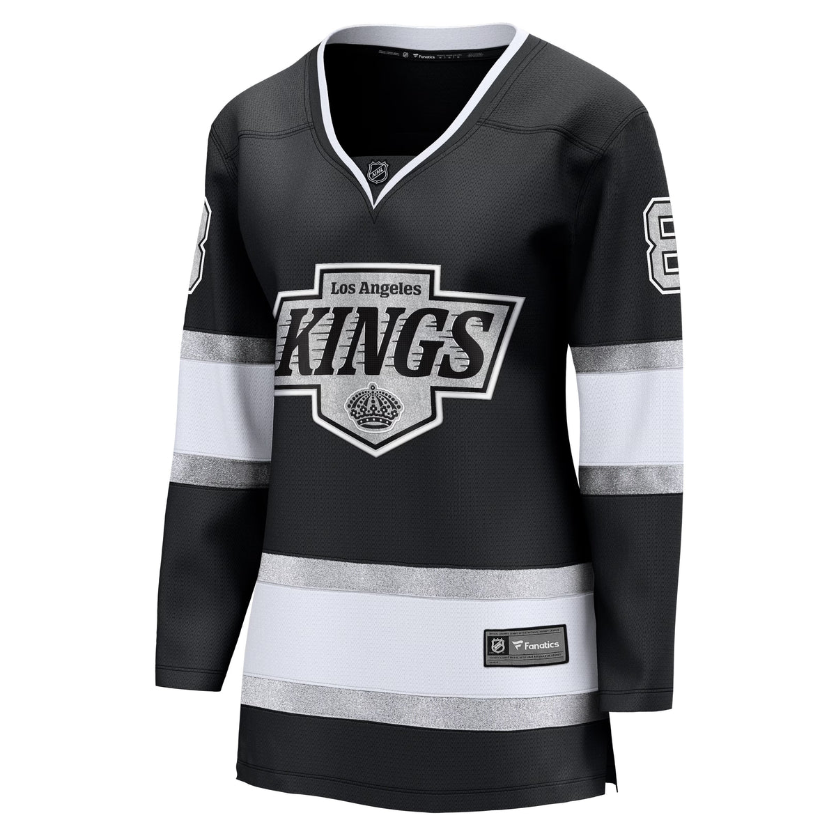 Women's Los Angeles Kings Drew Doughty Fanatics Black Home Breakaway Jersey