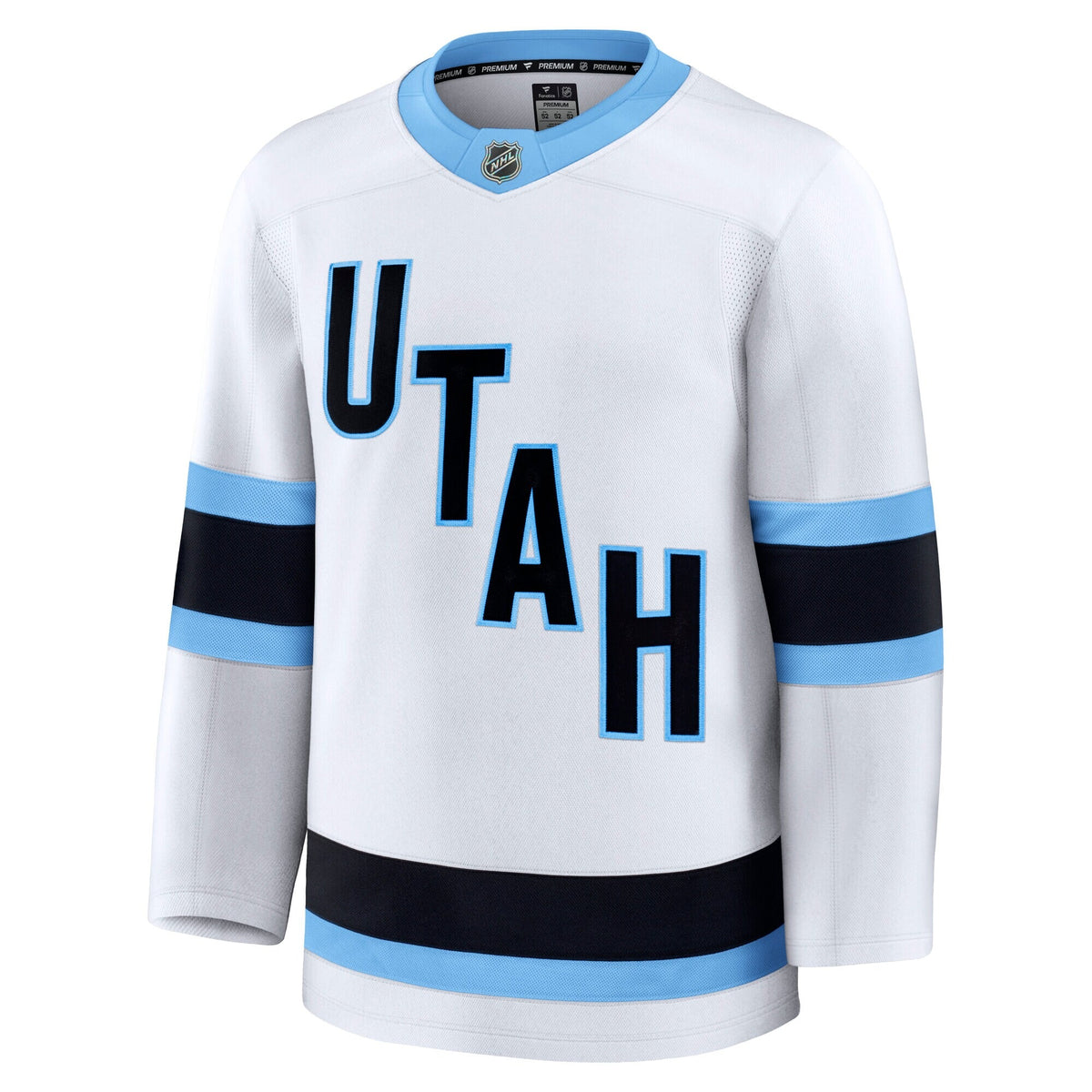Men's Utah Mammoth Fanatics White Away Premium Jersey (2)