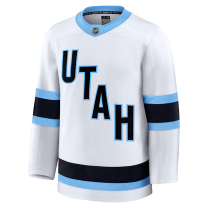 Men's Utah Mammoth Fanatics White Away Premium Jersey (2)