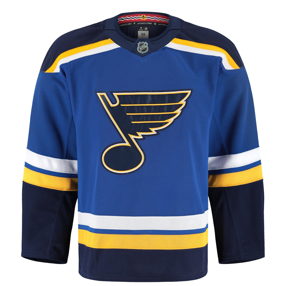 Men's St. Louis Blues Fanatics Blue Home Authentic Pro Jersey