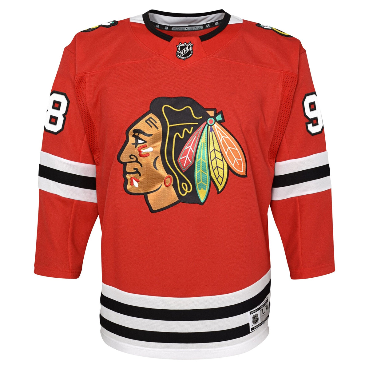 Youth Chicago Blackhawks Connor Bedard Red Home Premier Player Jersey