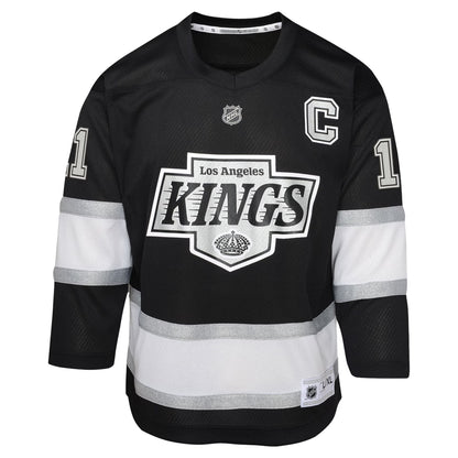 Youth Los Angeles Kings Anze Kopitar Black Replica Player Jersey