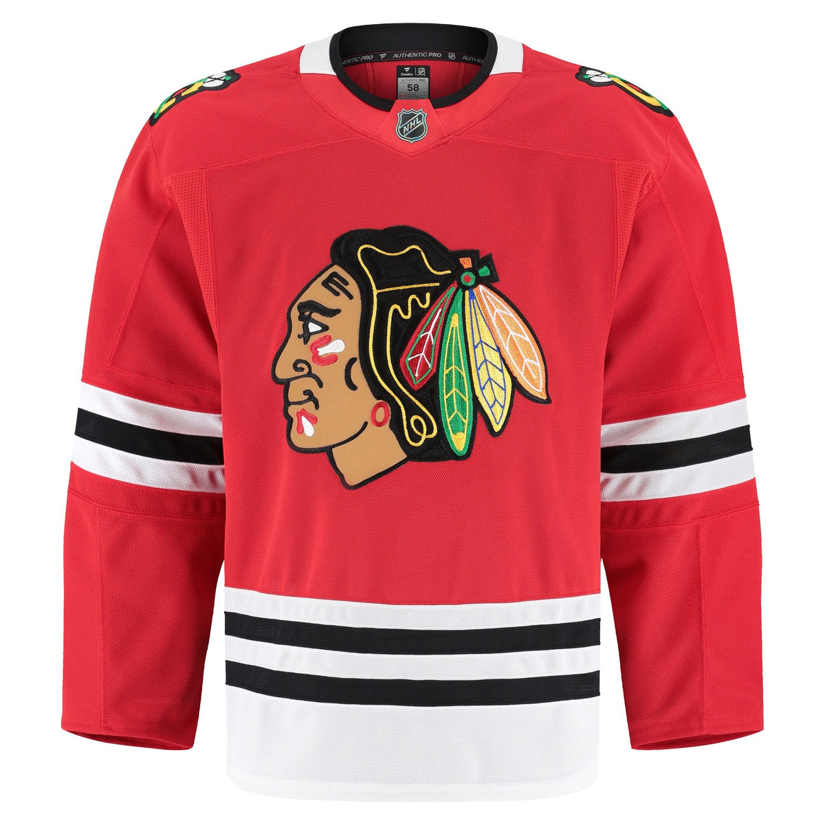 Men's Chicago Blackhawks Fanatics Red Home Authentic Pro Jersey
