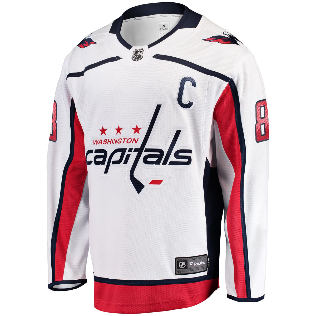 Men's Washington Capitals Alexander Ovechkin Fanatics White Breakaway Jersey
