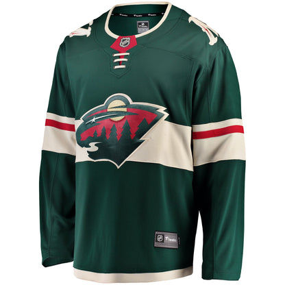 Men's Minnesota Wild Fanatics Green Home Breakaway Jersey