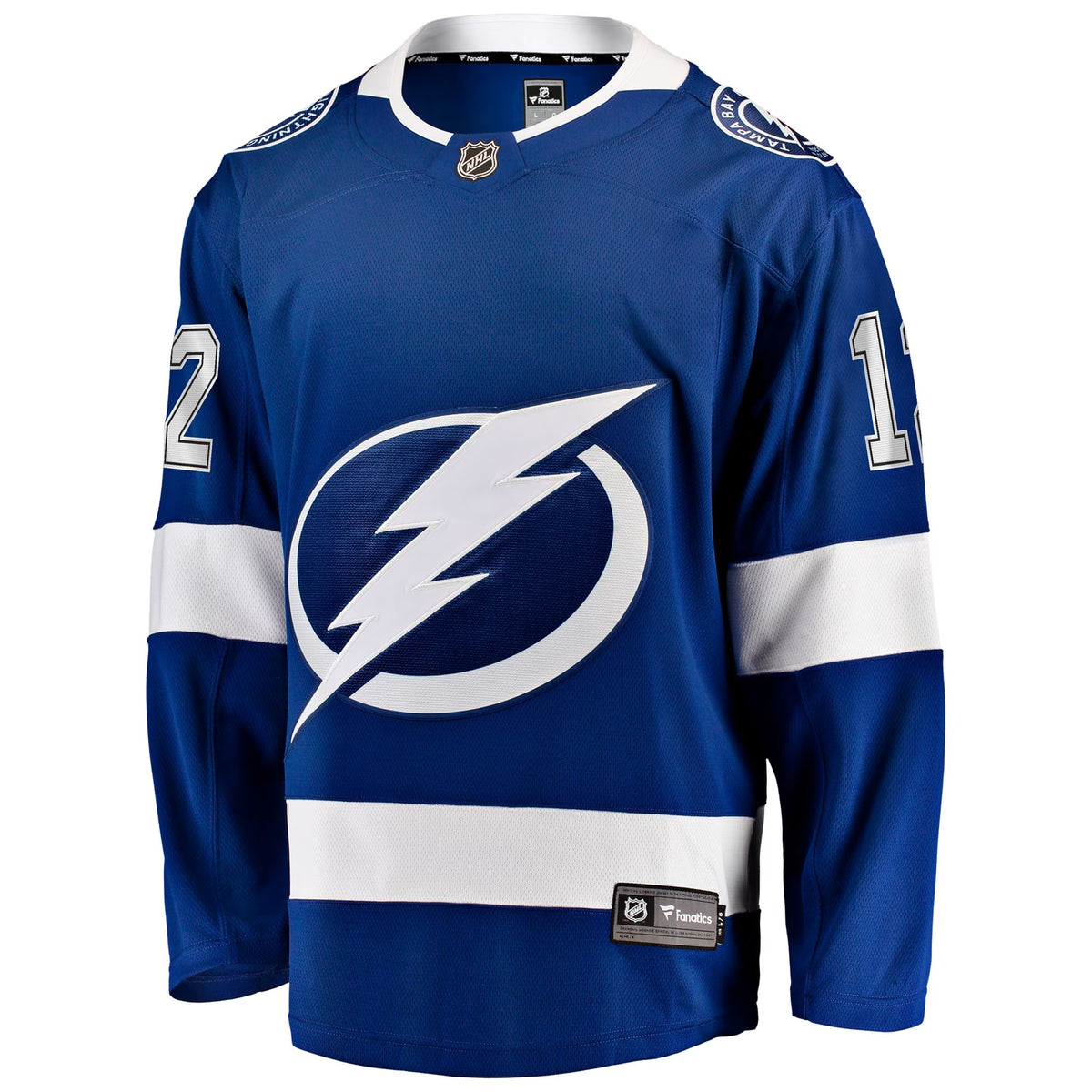 Men's Tampa Bay Lightning Jakob Pelletier Fanatics Blue Home Breakaway Jersey