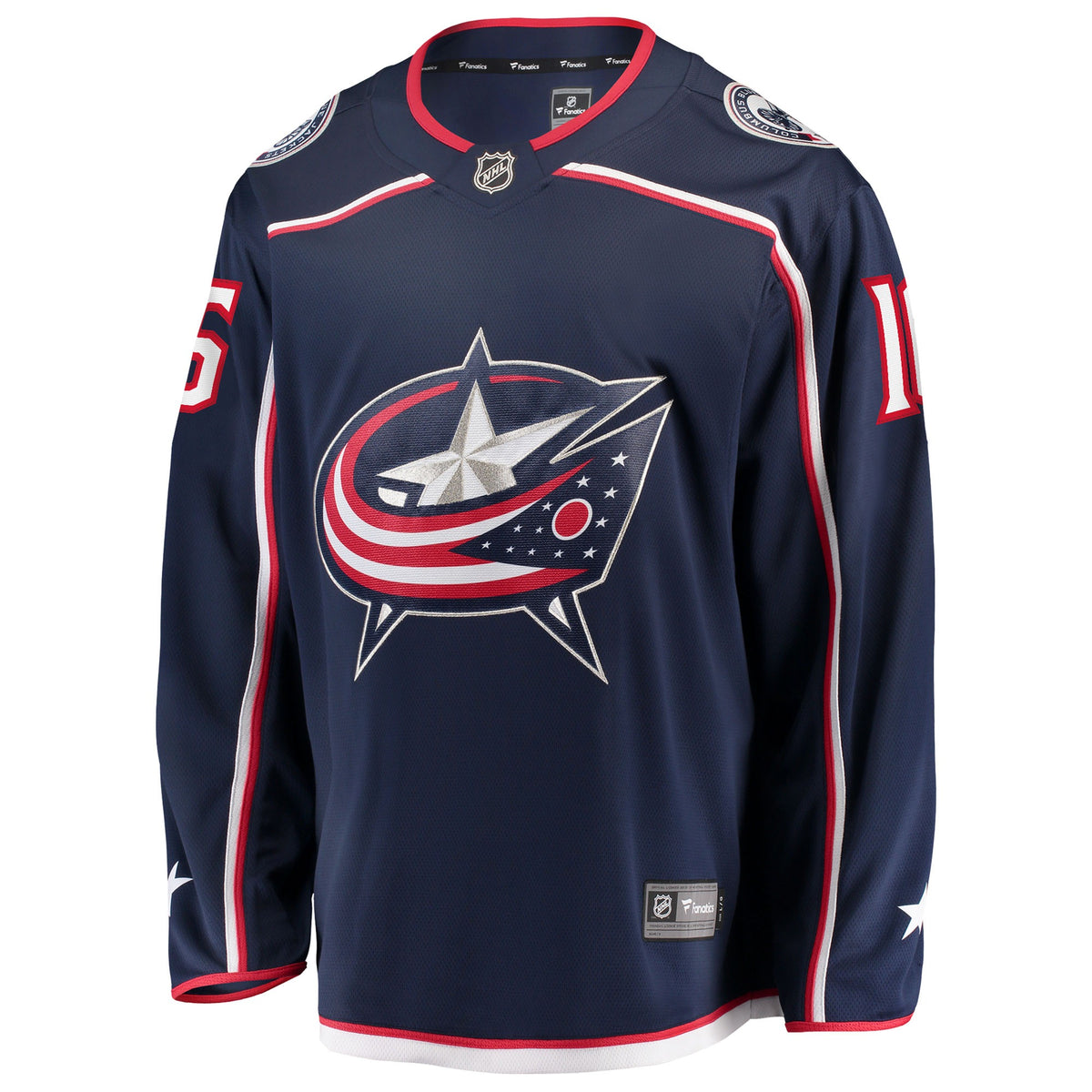 Men's Columbus Blue Jackets Brendan Gaunce Fanatics Navy Home Breakaway Jersey