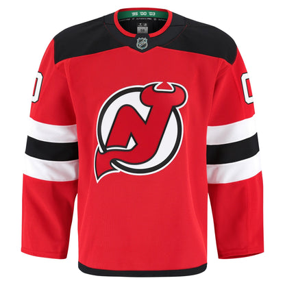 Men's New Jersey Devils Fanatics Red Home Authentic Pro Custom Jersey