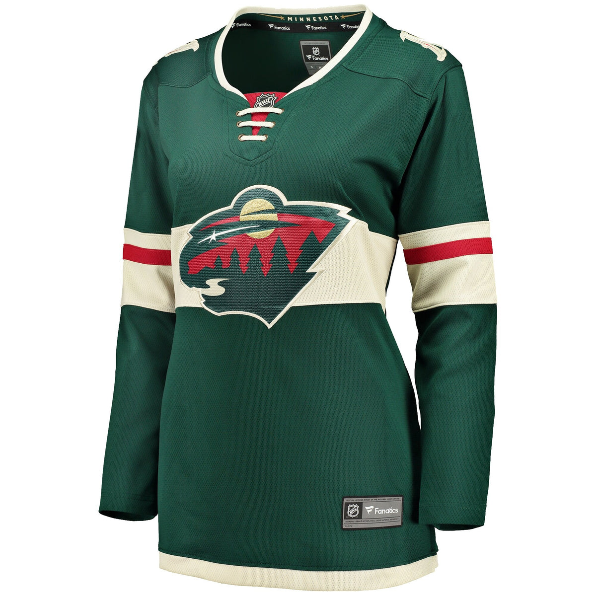 Women's Minnesota Wild Fanatics Green Home Breakaway Jersey