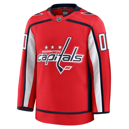 Men's Washington Capitals Fanatics Red Home Premium Custom Jersey
