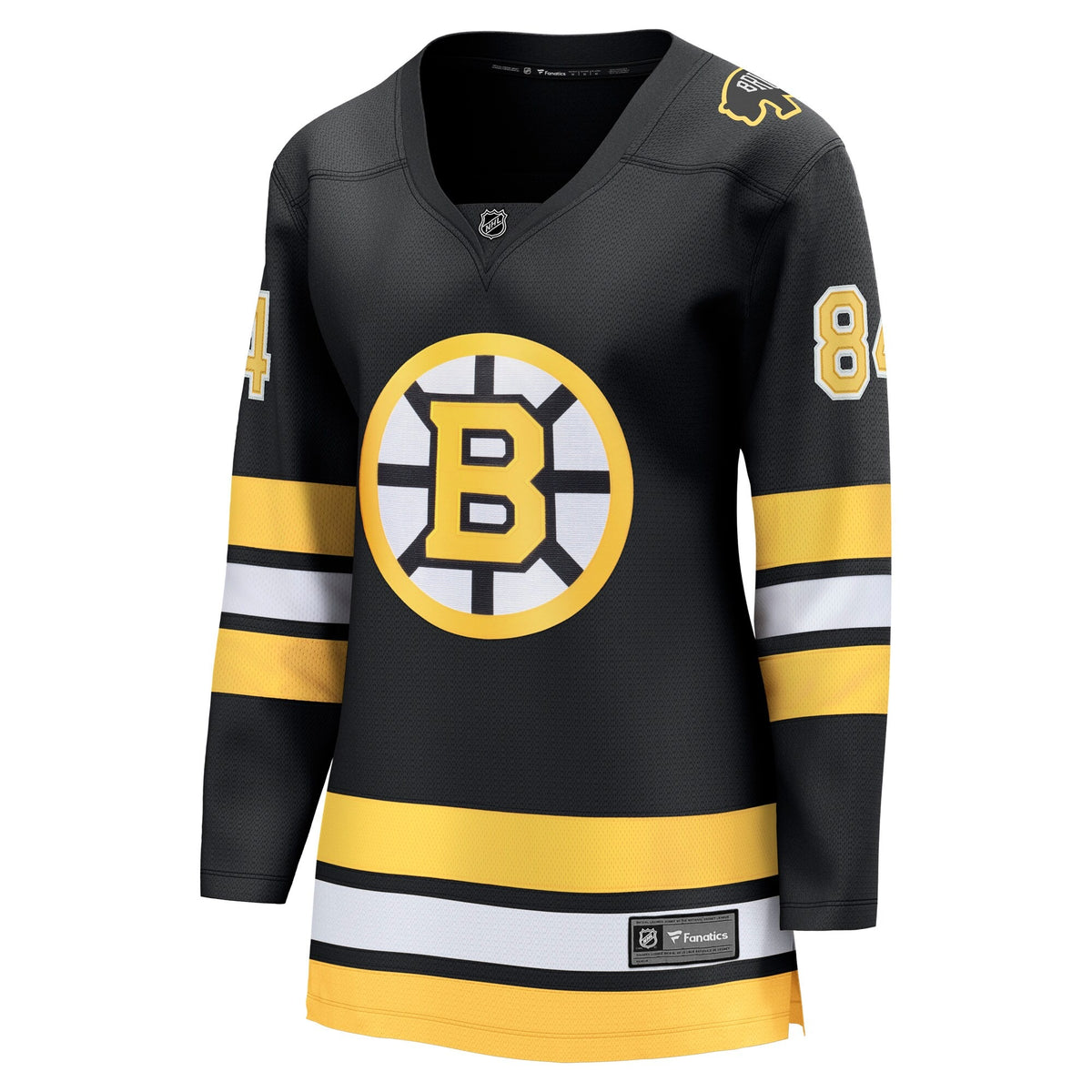Women's Boston Bruins Tanner Jeannot Fanatics Black Home Breakaway Player Jersey